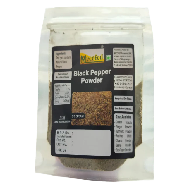 Black Pepper Powder 20g