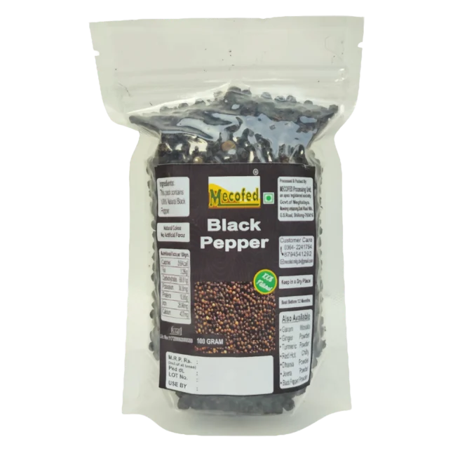 Black Pepper Raw 100g