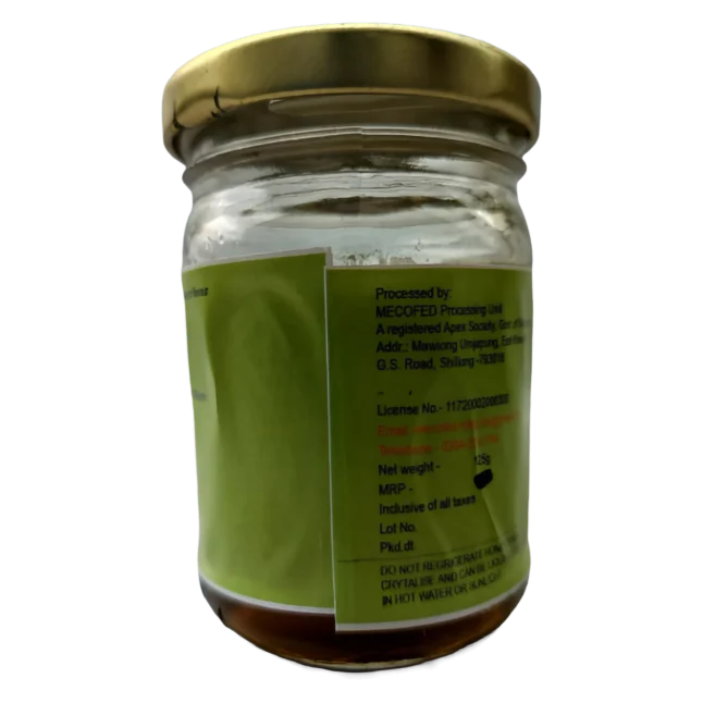 Honey 125g label
